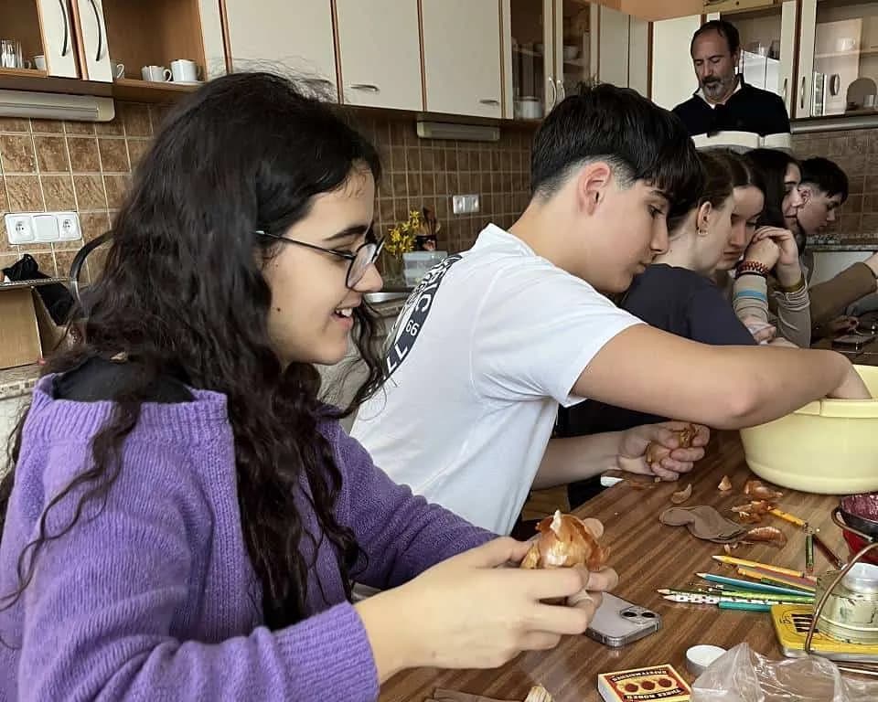 Fotografie z článku: Španělští žáci z Cadizu na návštěvě v Horní Moštěnici