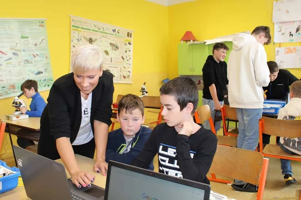 Fotografie z článku: 6. třída nanečisto