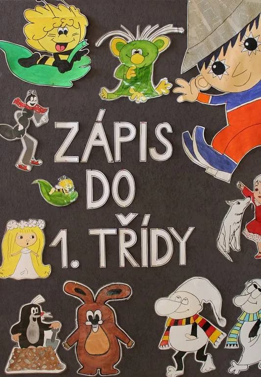 Fotografie z článku: Jak jsme byli u zápisu