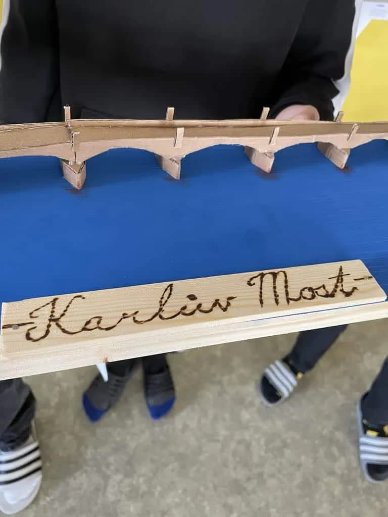 Fotografie z článku: Projektová hodina Karel IV.
