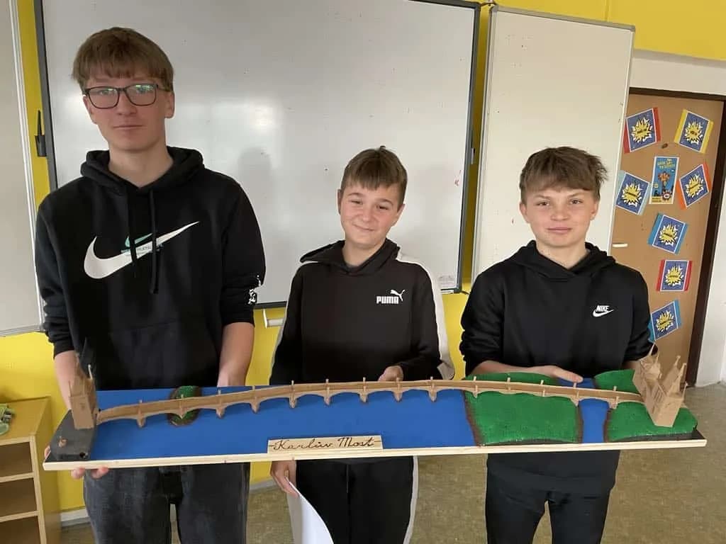 Fotografie z článku: Projektová hodina Karel IV.