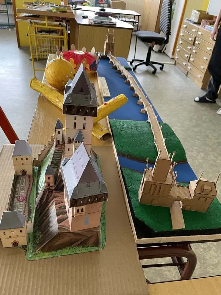 Fotografie z článku: Projektová hodina Karel IV.