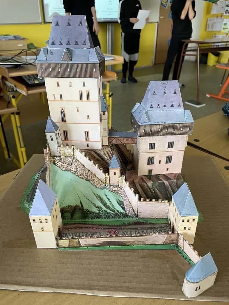 Fotografie z článku: Projektová hodina Karel IV.