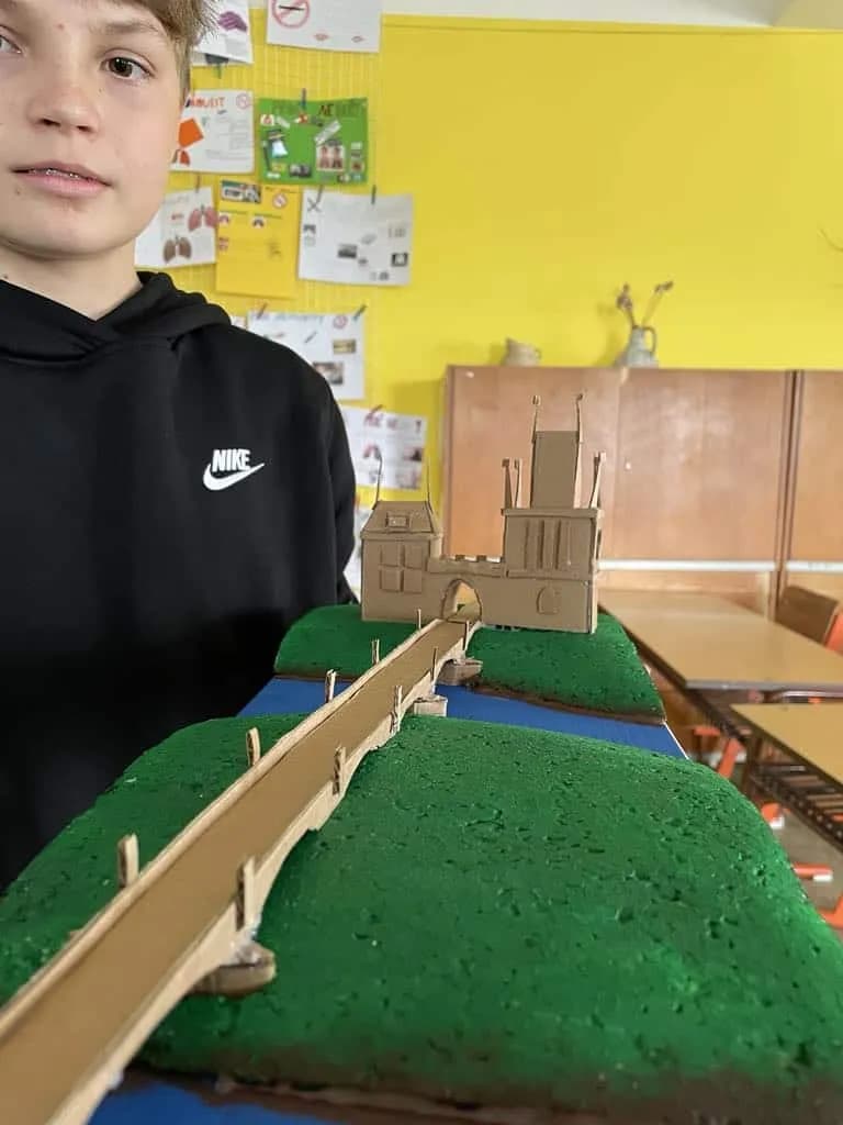 Fotografie z článku: Projektová hodina Karel IV.