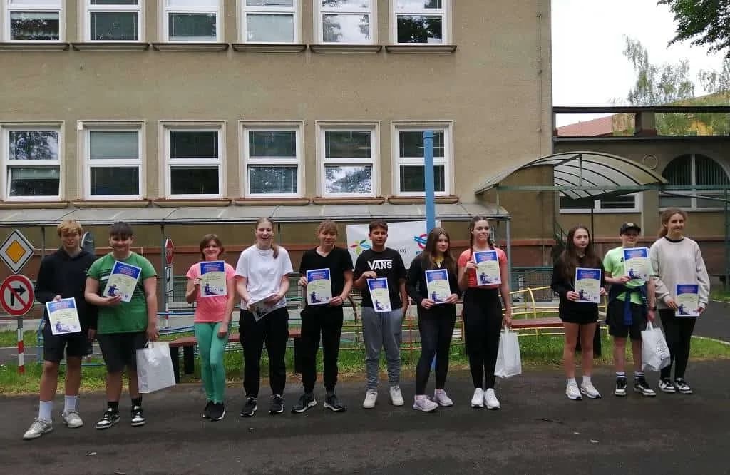 Fotografie z článku: Dopravní soutěž mladých cyklistů