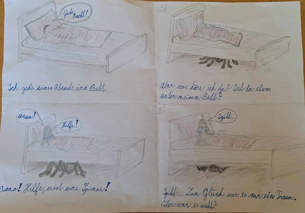 Fotografie z článku: Alptraum in Comiks