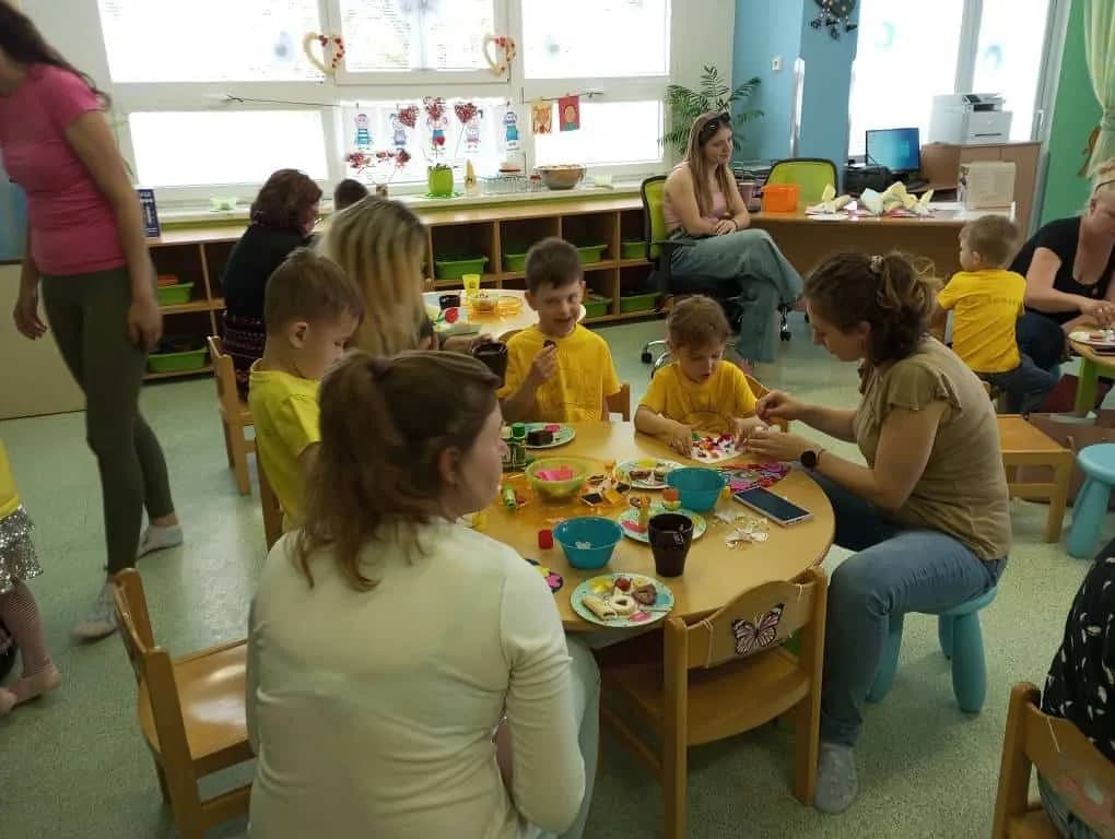 Fotografie z článku: Den matek u Sluníček
