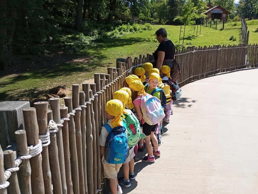 Fotografie z článku: Včeličky a Sluníčka na výletě v ZOO Lešná
