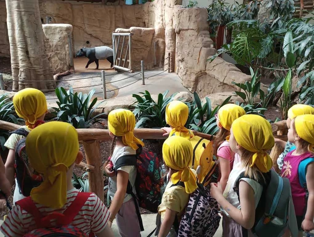 Fotografie z článku: Včeličky a Sluníčka na výletě v ZOO Lešná