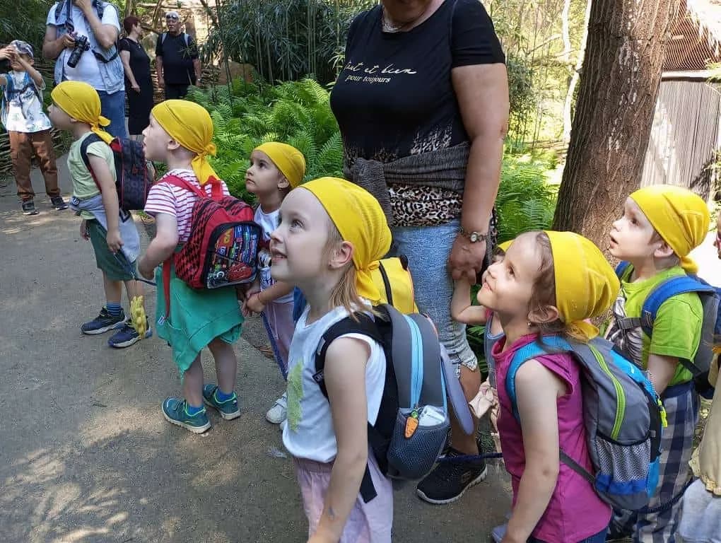 Fotografie z článku: Včeličky a Sluníčka na výletě v ZOO Lešná