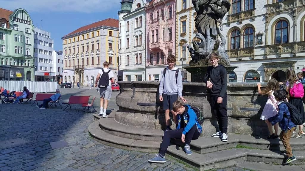 Fotografie z článku: Výlet VIII.B do Olomouce