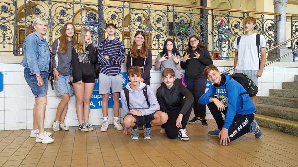 Fotografie z článku: Výlet VIII.B do Olomouce