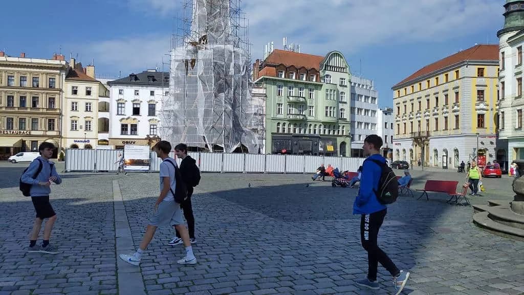 Fotografie z článku: Výlet VIII.B do Olomouce