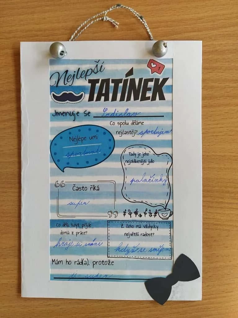 Fotografie z článku: Den otců ve II. A