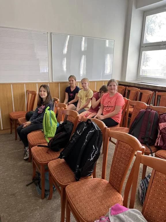 Fotografie z článku: Dopravní výchova se III. A a IV. A