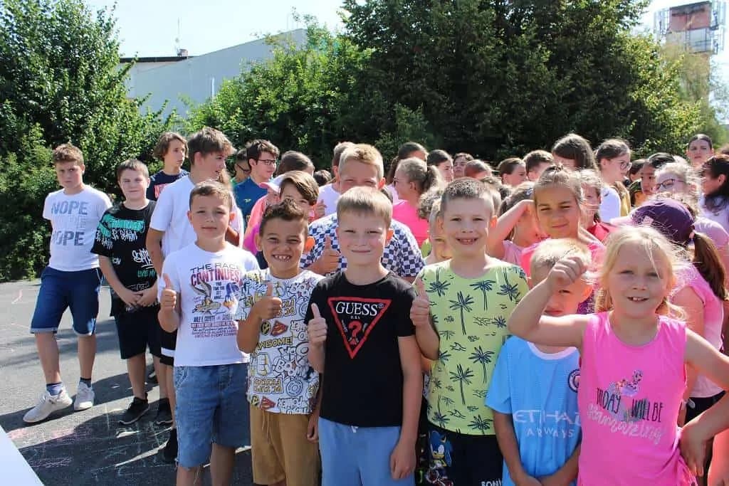 Fotografie z článku: Olympijský běh v ZŠ i MŠ
