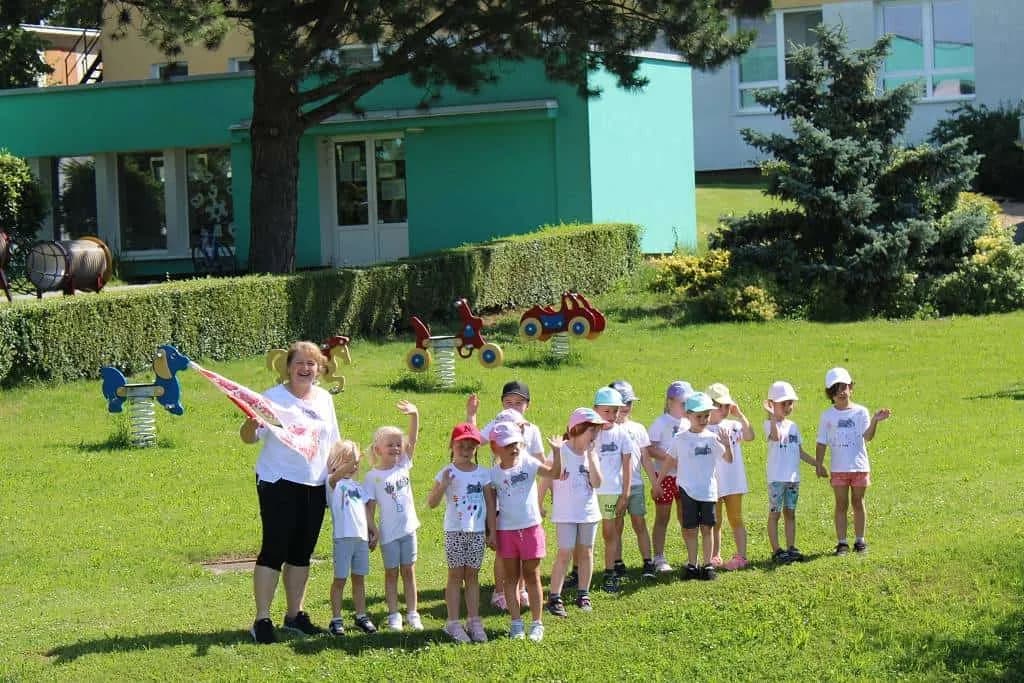 Fotografie z článku: Olympijský běh v ZŠ i MŠ