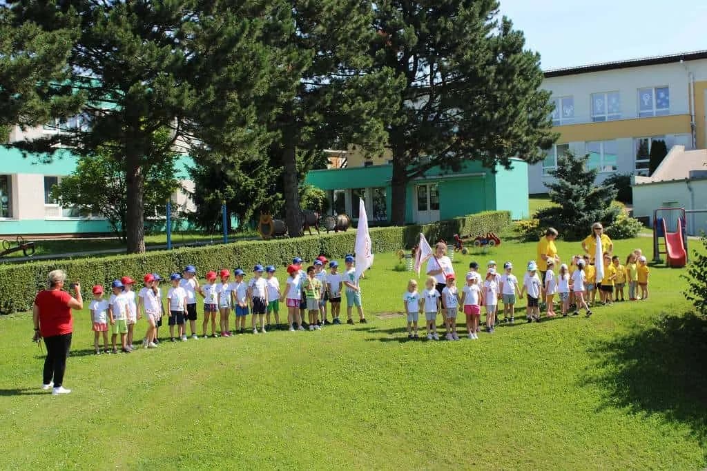 Fotografie z článku: Olympijský běh v ZŠ i MŠ