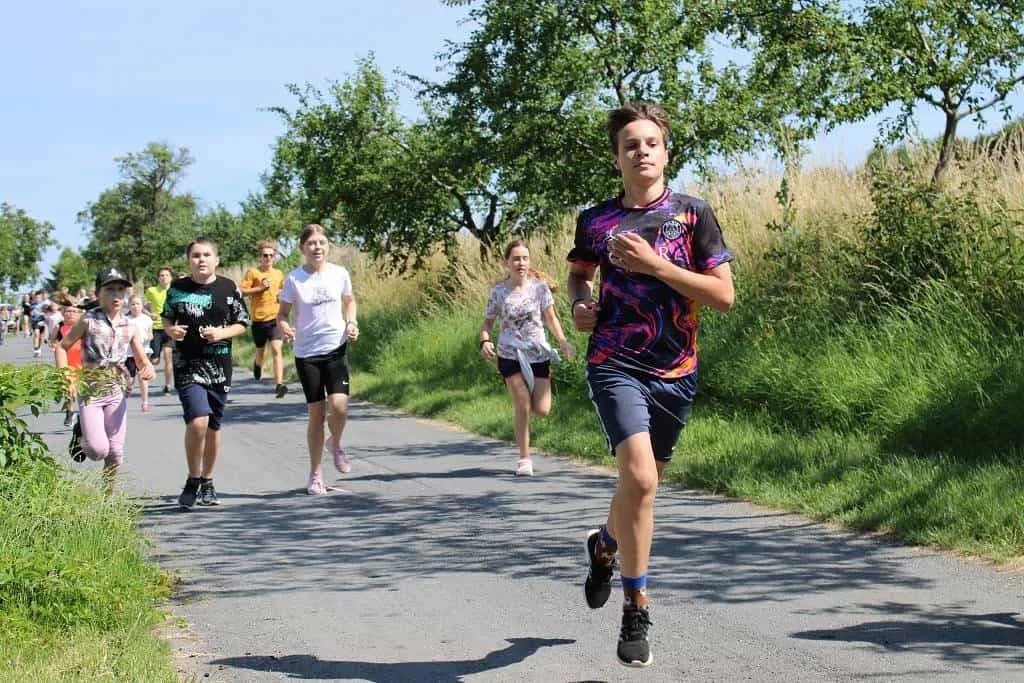 Fotografie z článku: Olympijský běh v ZŠ i MŠ