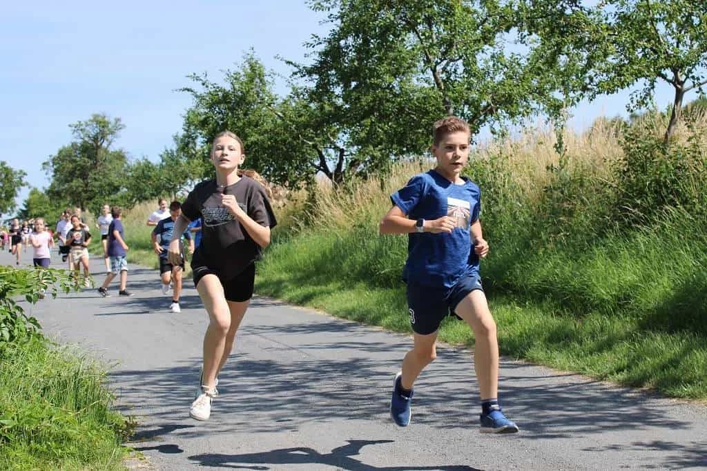 Fotografie z článku: Olympijský běh v ZŠ i MŠ
