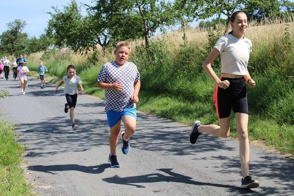 Fotografie z článku: Olympijský běh v ZŠ i MŠ