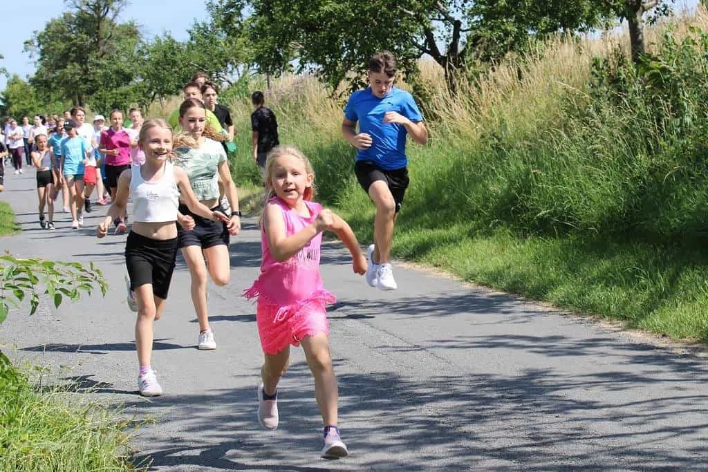 Fotografie z článku: Olympijský běh v ZŠ i MŠ