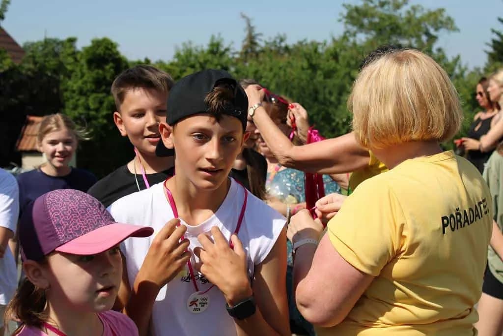 Fotografie z článku: Olympijský běh v ZŠ i MŠ