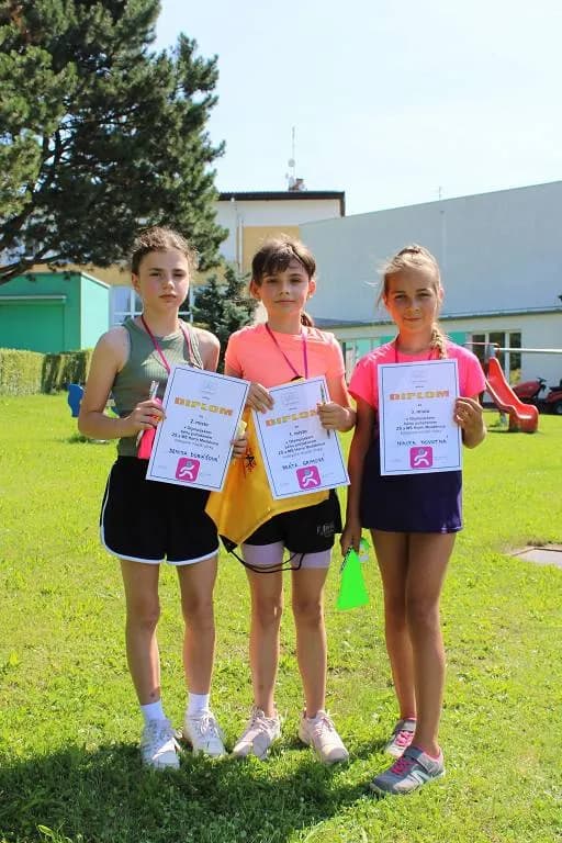 Fotografie z článku: Olympijský běh v ZŠ i MŠ