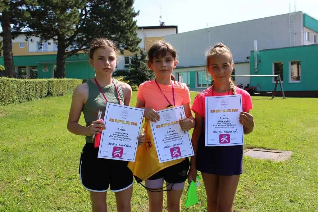 Fotografie z článku: Olympijský běh v ZŠ i MŠ