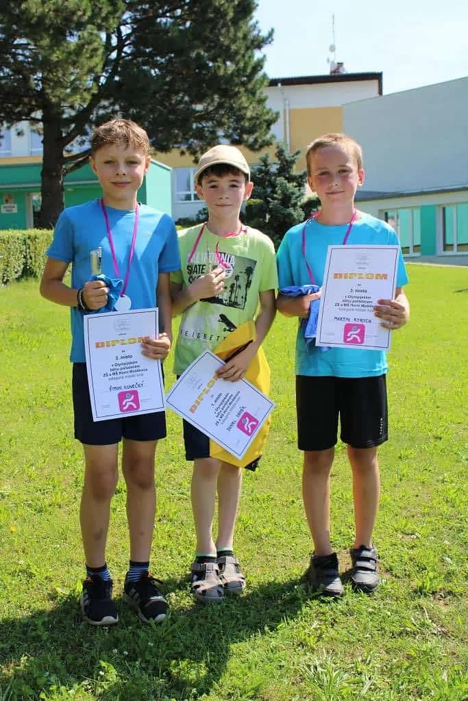 Fotografie z článku: Olympijský běh v ZŠ i MŠ
