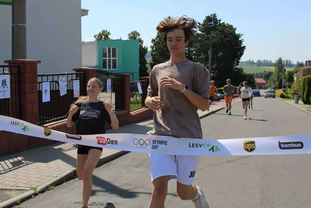 Fotografie z článku: Olympijský běh v ZŠ i MŠ