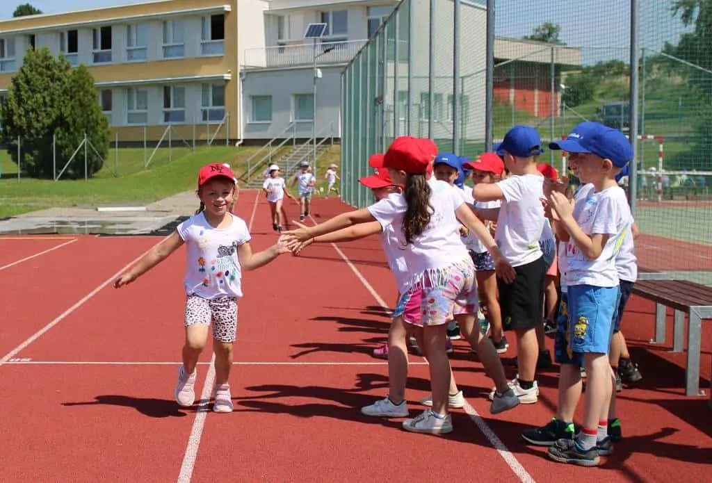 Fotografie z článku: Olympijský běh v ZŠ i MŠ