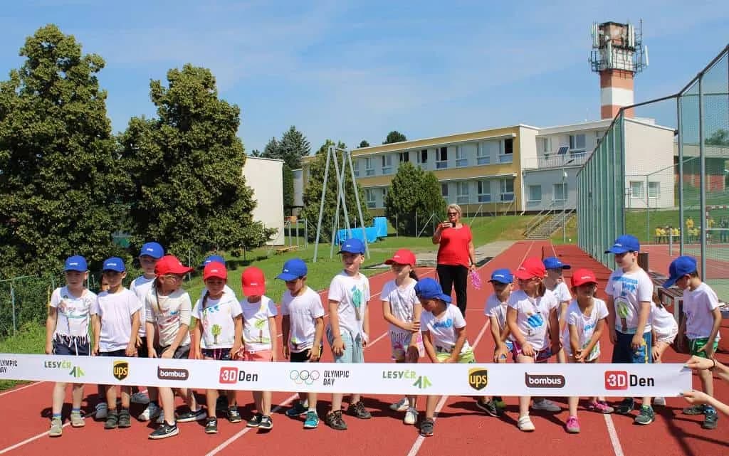 Fotografie z článku: Olympijský běh v ZŠ i MŠ