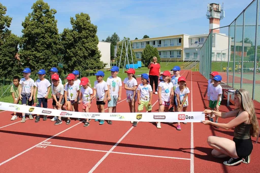 Fotografie z článku: Olympijský běh v ZŠ i MŠ
