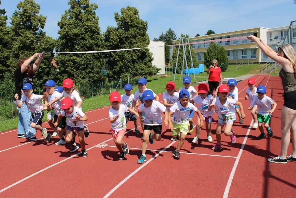 Fotografie z článku: Olympijský běh v ZŠ i MŠ