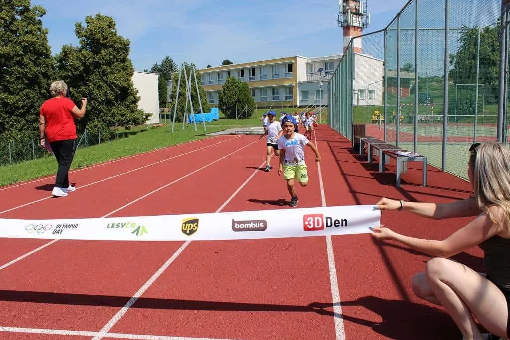 Fotografie z článku: Olympijský běh v ZŠ i MŠ