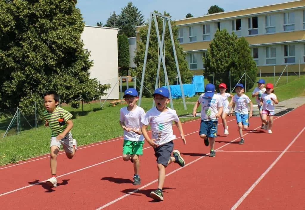 Fotografie z článku: Olympijský běh v ZŠ i MŠ