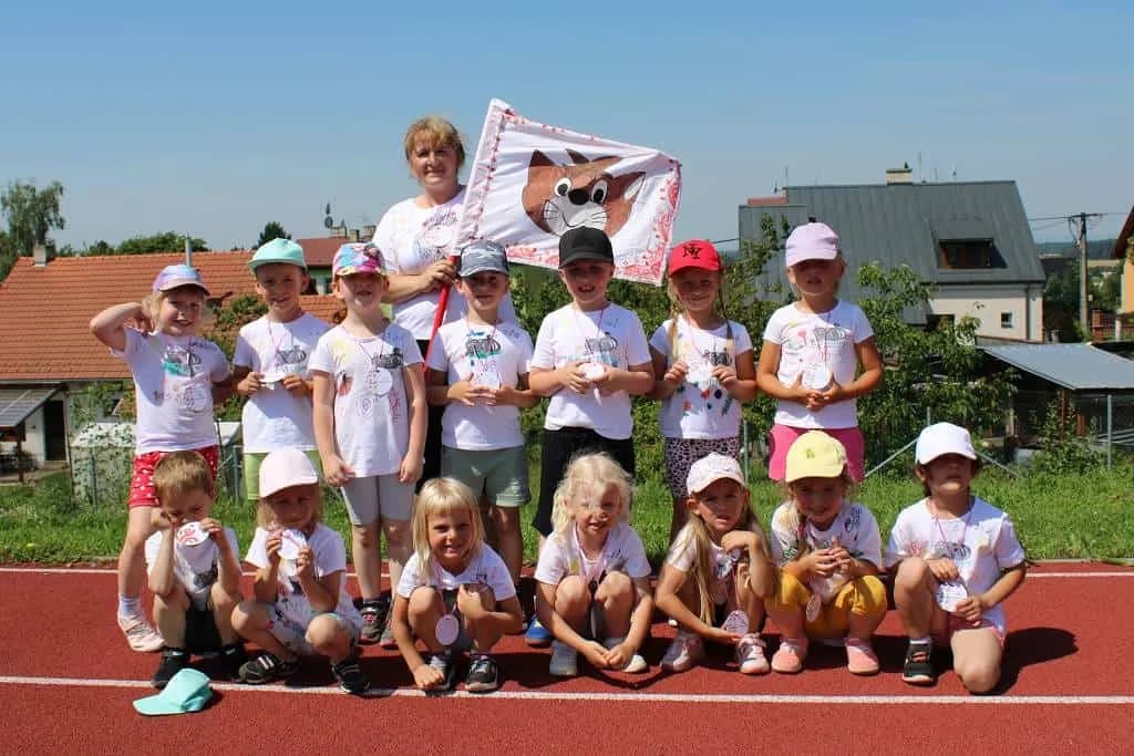 Fotografie z článku: Olympijský běh v ZŠ i MŠ