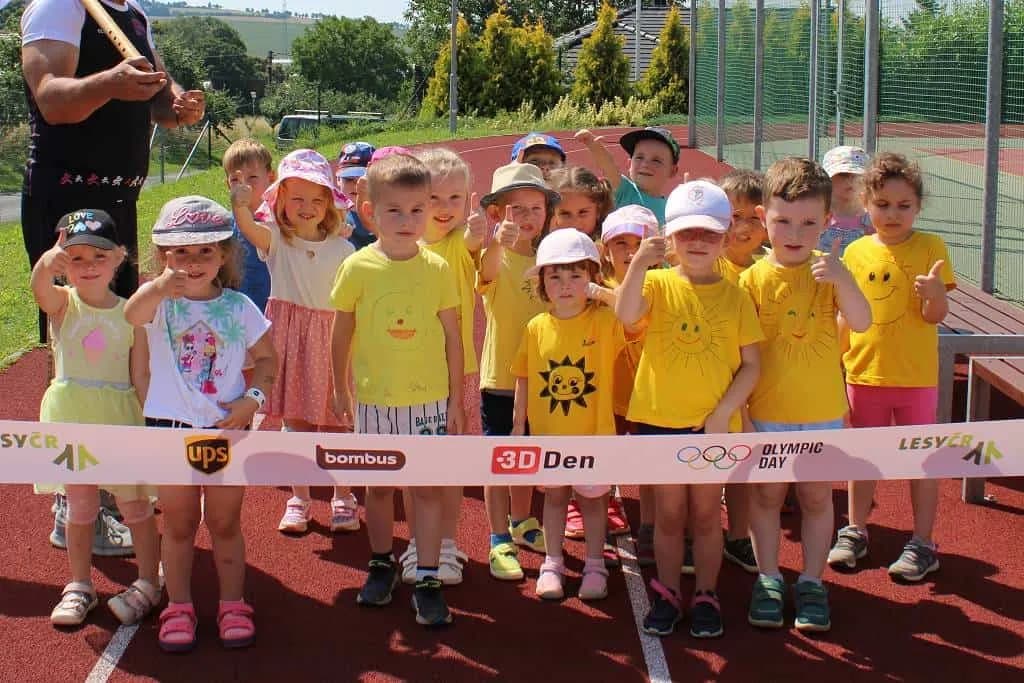 Fotografie z článku: Olympijský běh v ZŠ i MŠ