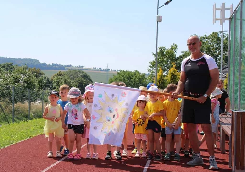 Fotografie z článku: Olympijský běh v ZŠ i MŠ