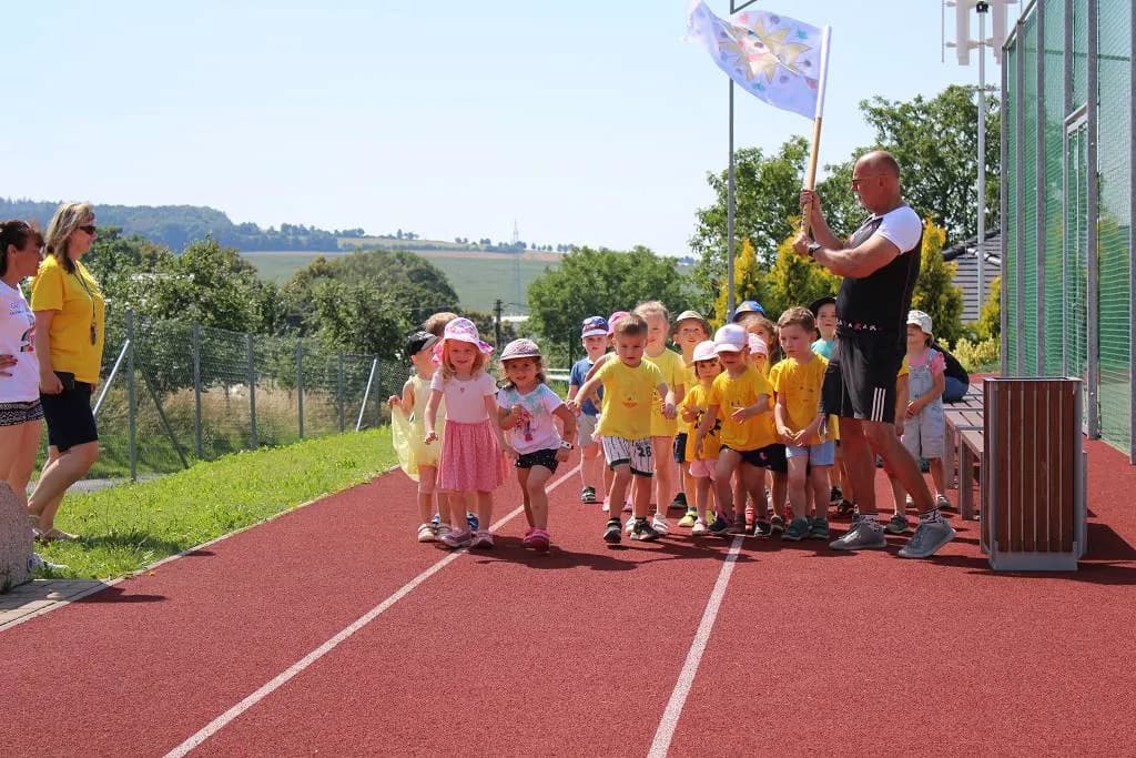 Fotografie z článku: Olympijský běh v ZŠ i MŠ