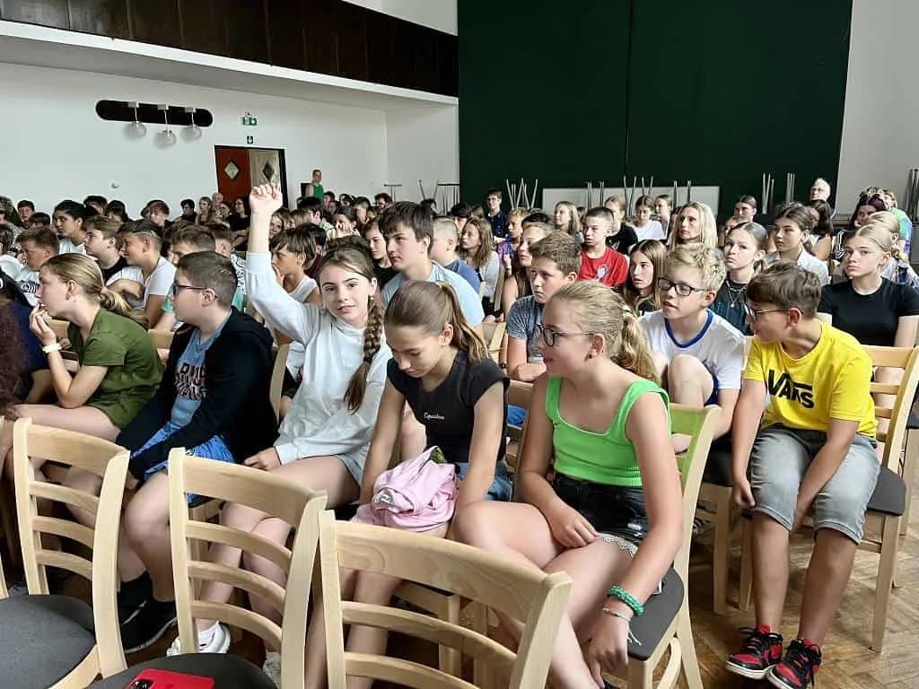Fotografie z článku: Tisková konference k projektu Erasmus +