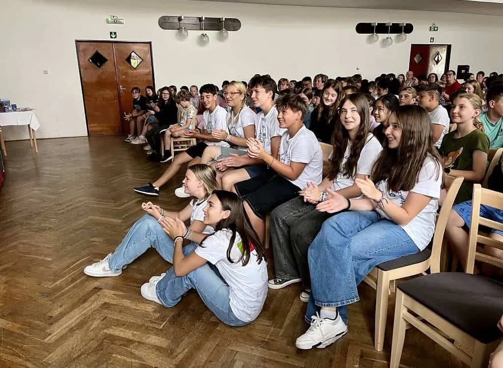 Fotografie z článku: Tisková konference k projektu Erasmus +