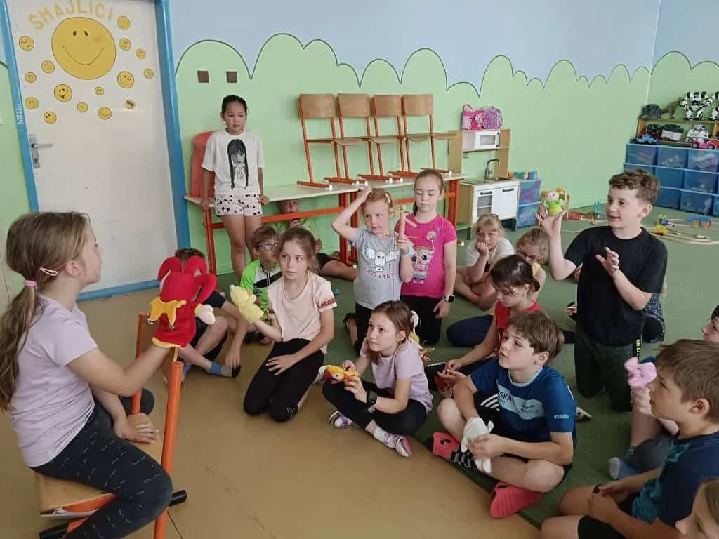 Fotografie z článku: Loutkohraní - zakončení