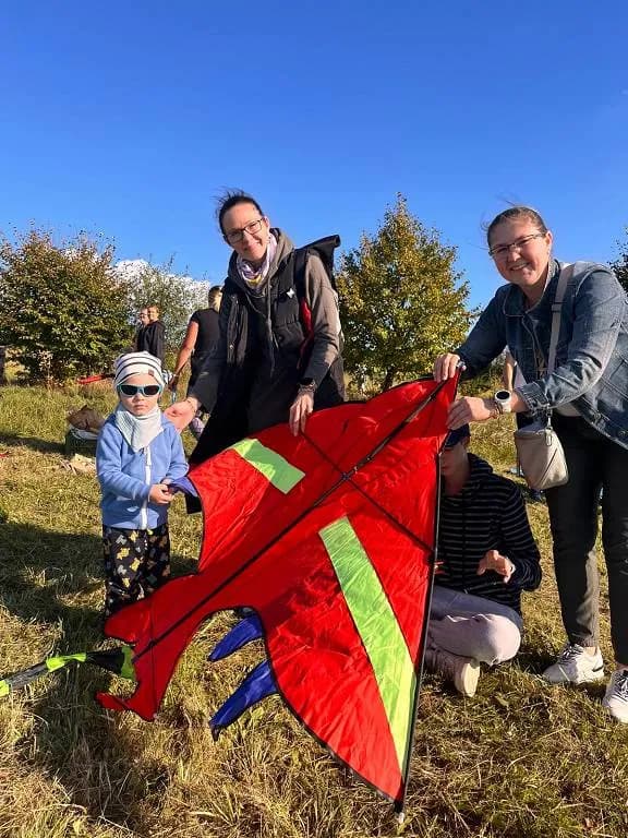 Fotografie z článku: Drakiáda v MŠ