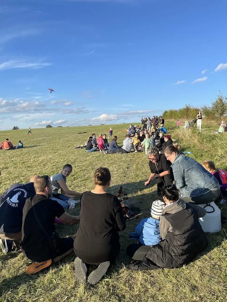 Fotografie z článku: Drakiáda v MŠ