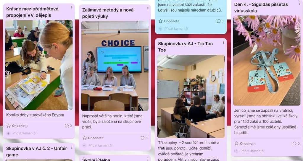 Fotografie z článku: Jobshadowing v Lotyšsku
