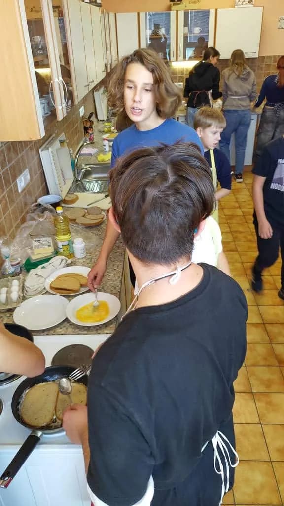 Fotografie z článku: Pracovní činnosti se sedmáky