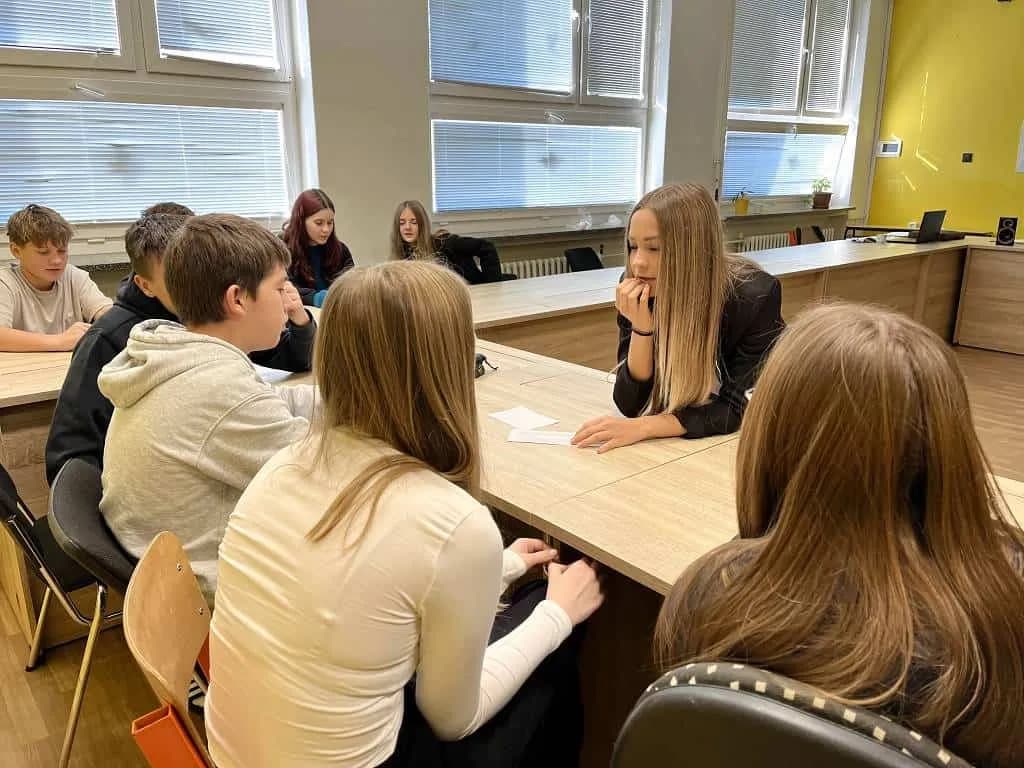 Fotografie z článku: Preventivní program Tak to nechceš pro žáky IX.A