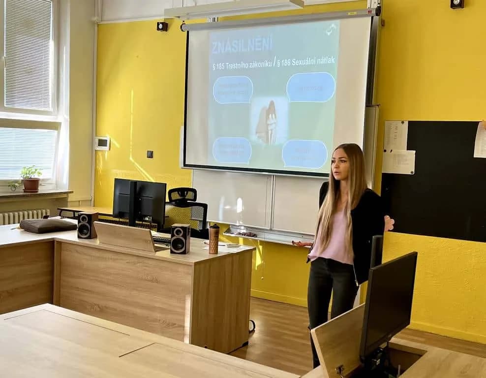 Fotografie z článku: Preventivní program Tak to nechceš pro žáky IX.A